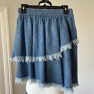 KONTATTO denim mini skirt new with tags